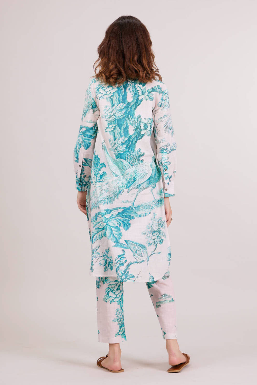 Maison Co-ord Set - Printed Green