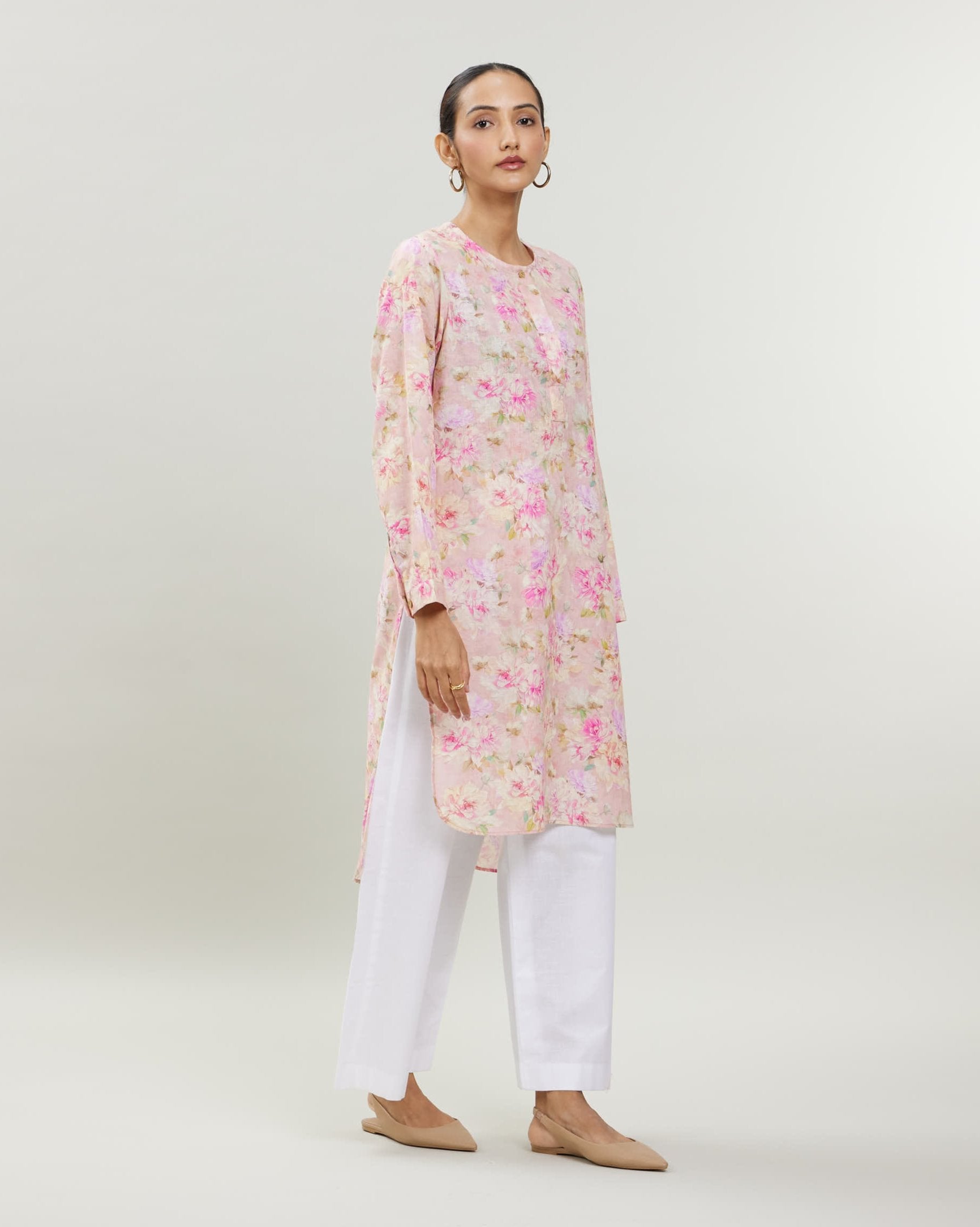 Rumi Kurta - Printed Linen