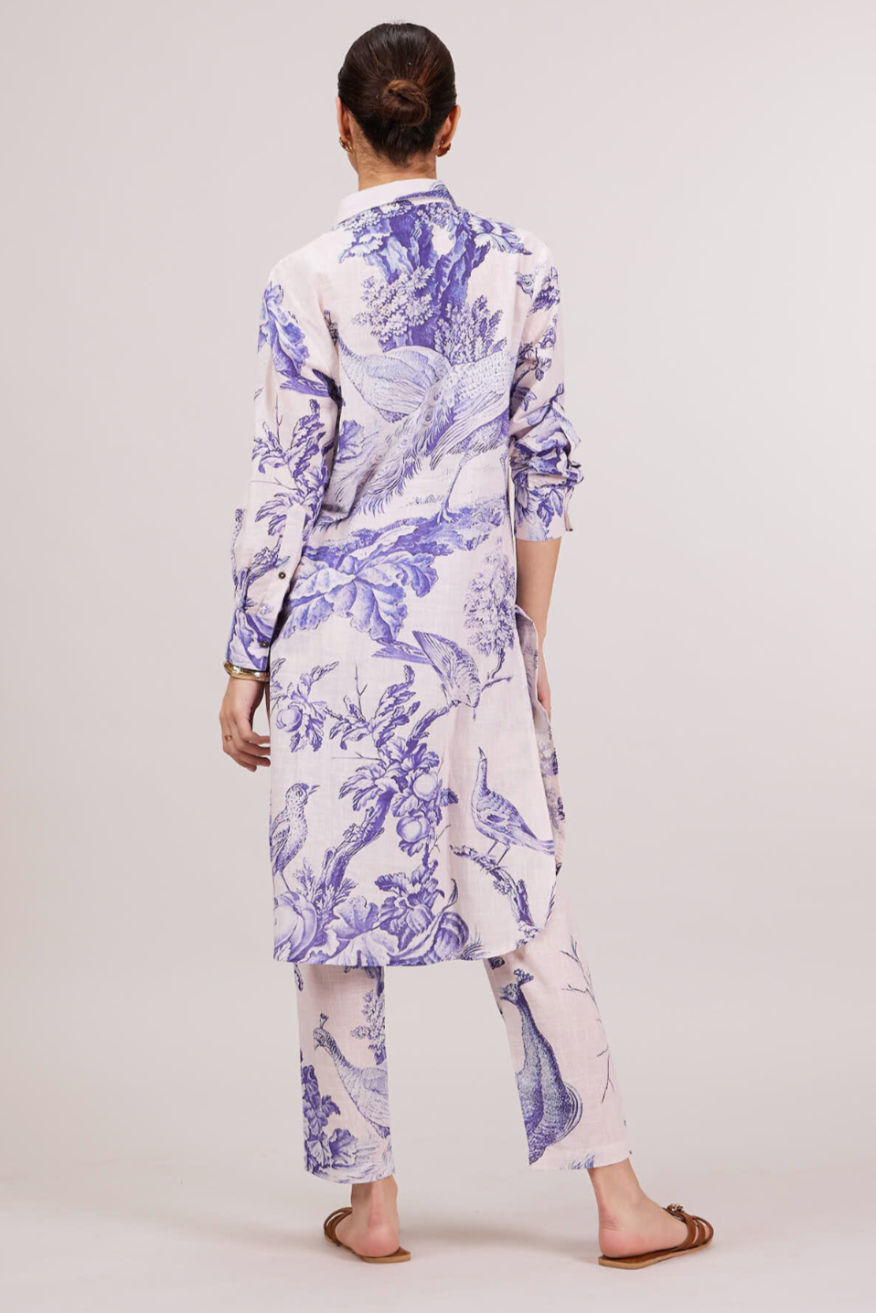 Maison Co-ord Set - Printed Blue