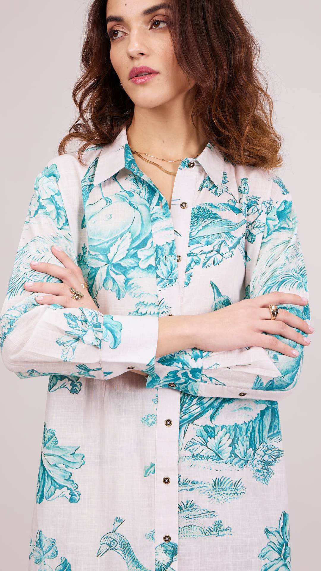 Maison Co-ord Set - Printed Green