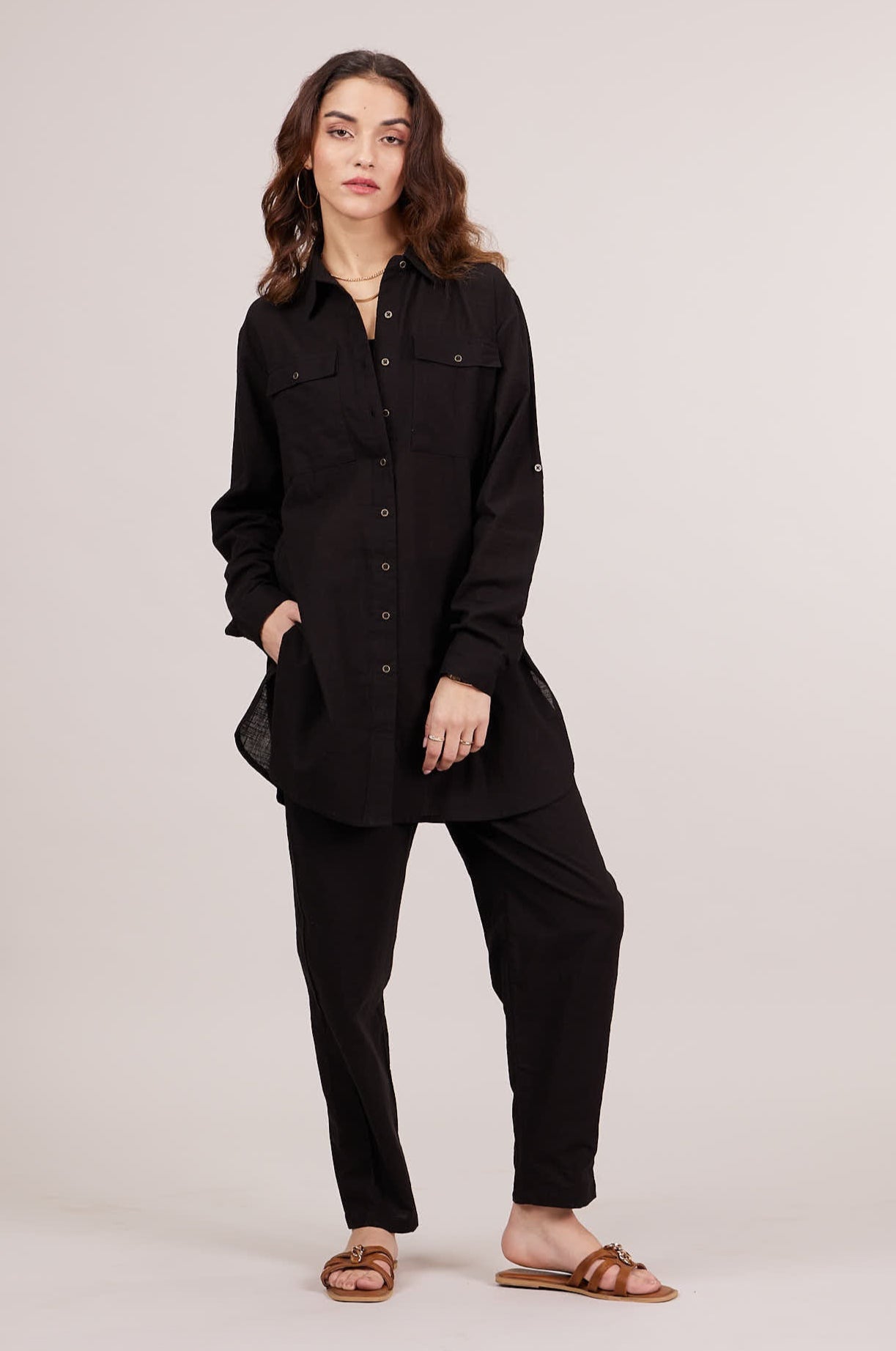 Miso Co-ord Set - Black
