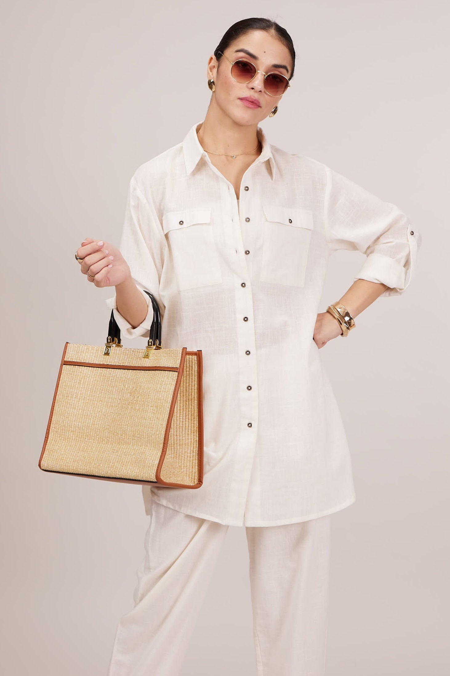Miso Co-ord Set - Ivory