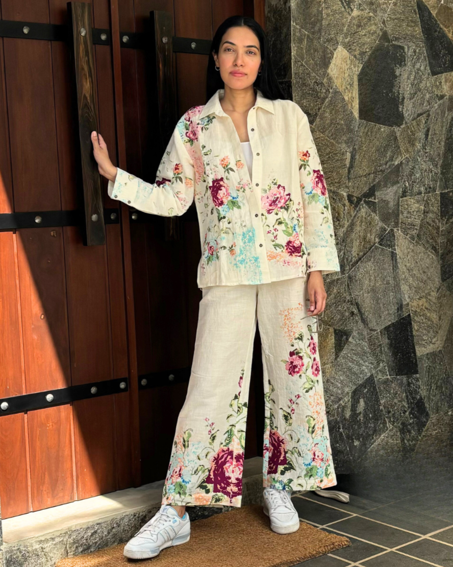 Vivienne Co-ord Set - Ivory