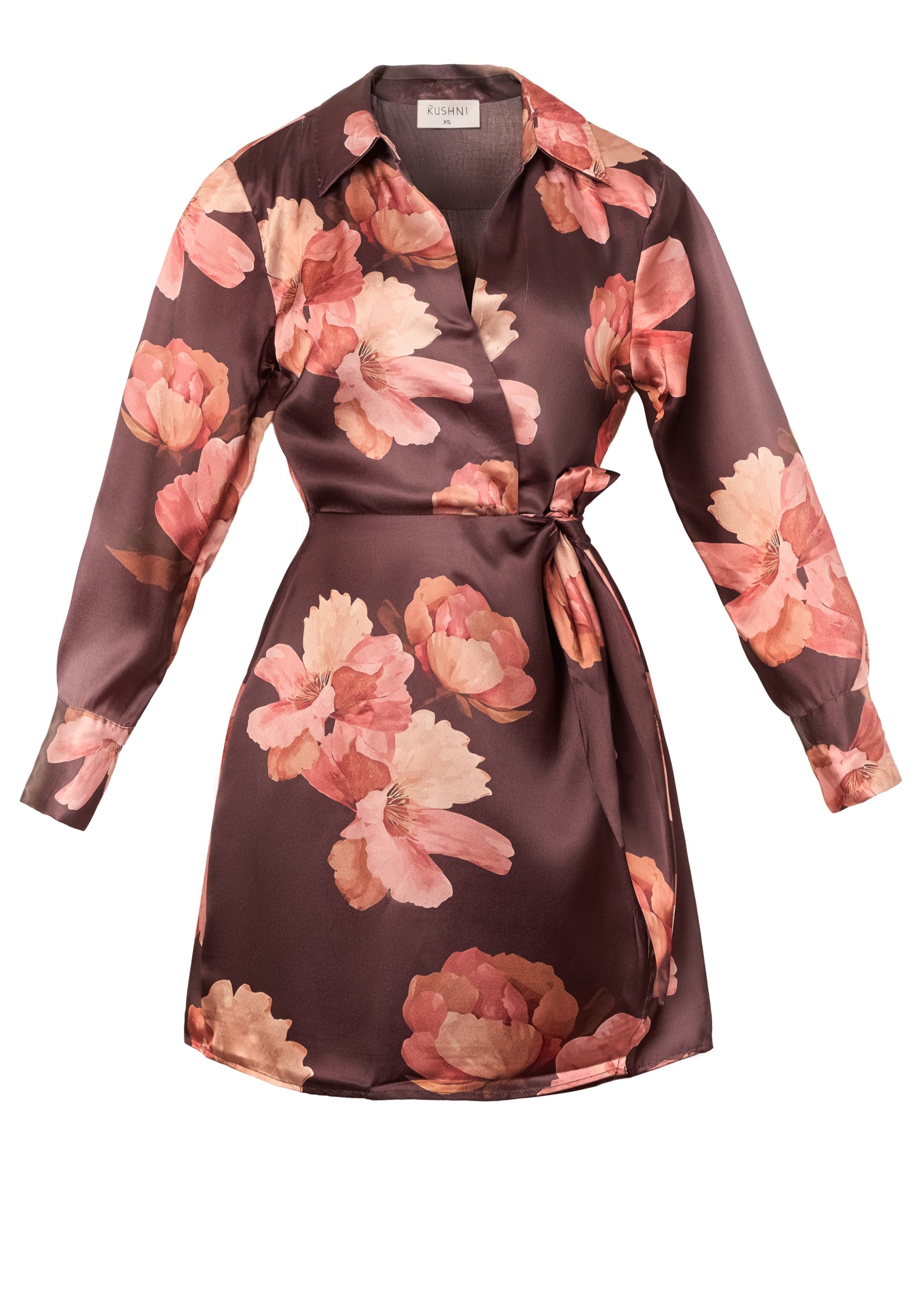 Kinzo Dress - Wine