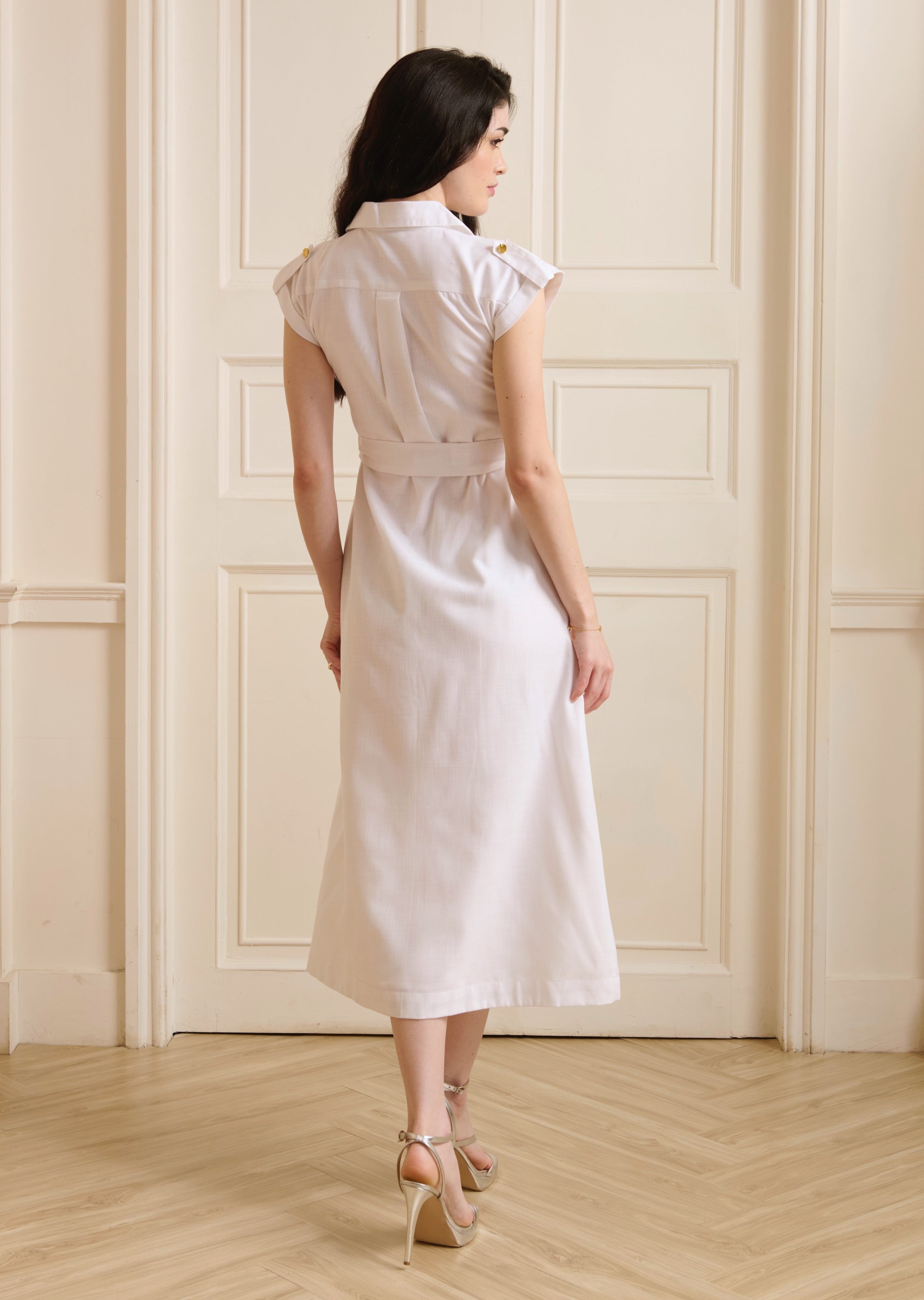 Celine Dress - White