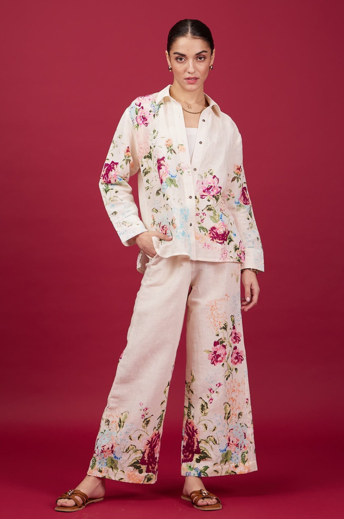 Vivienne Co-ord Set - Ivory