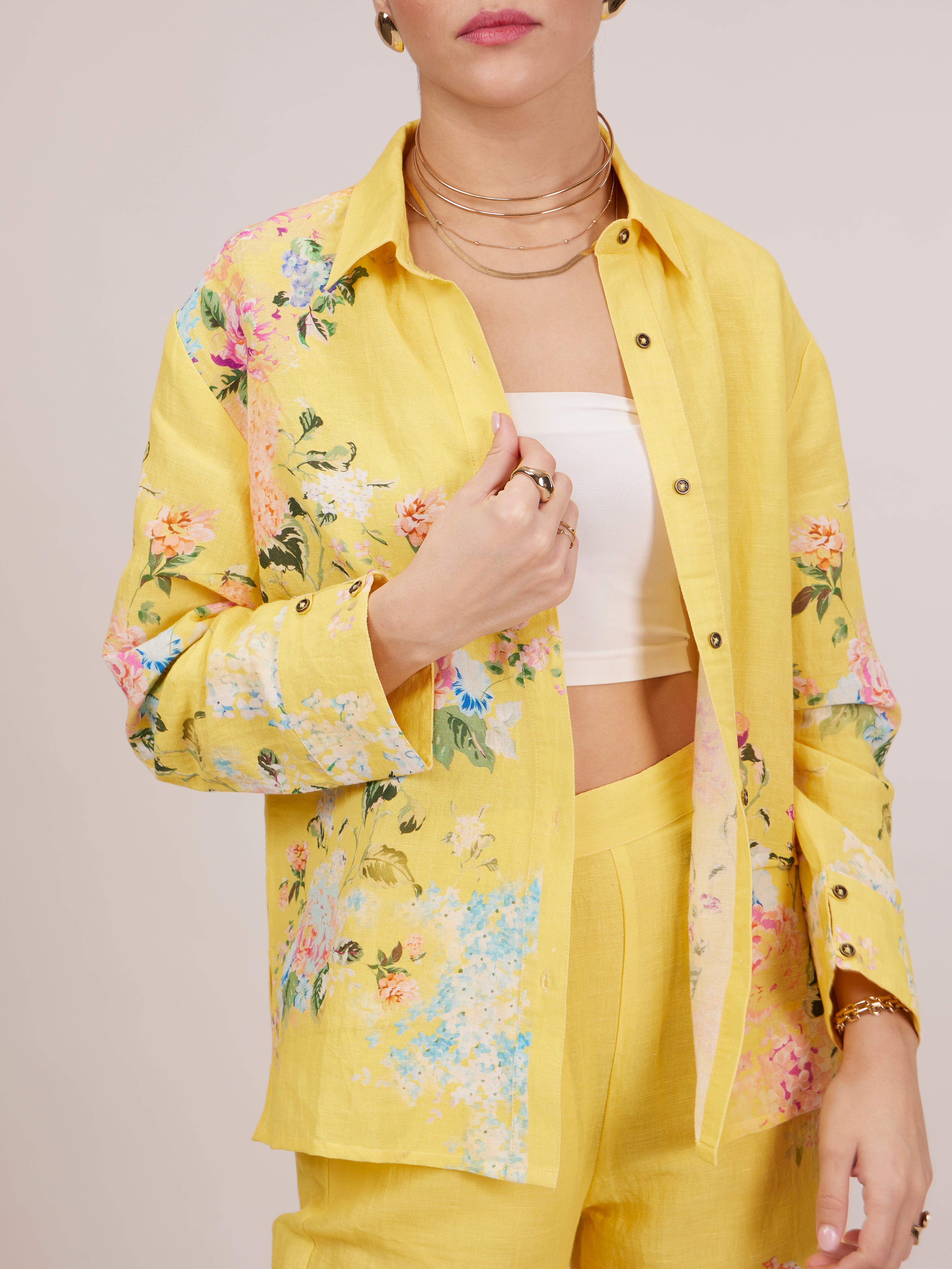 Vivienne Co-ord Set - Yellow