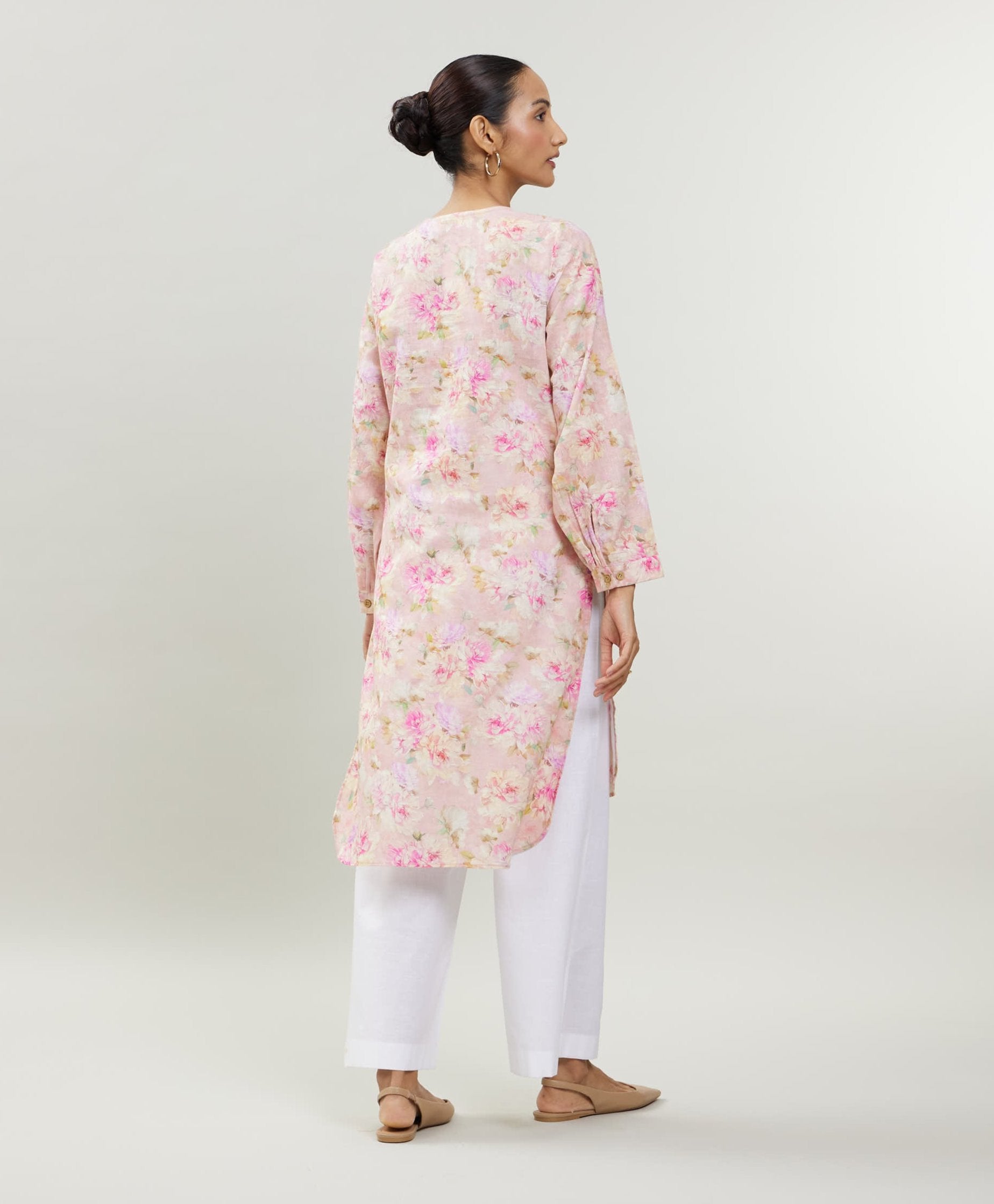 Rumi Kurta - Printed Linen