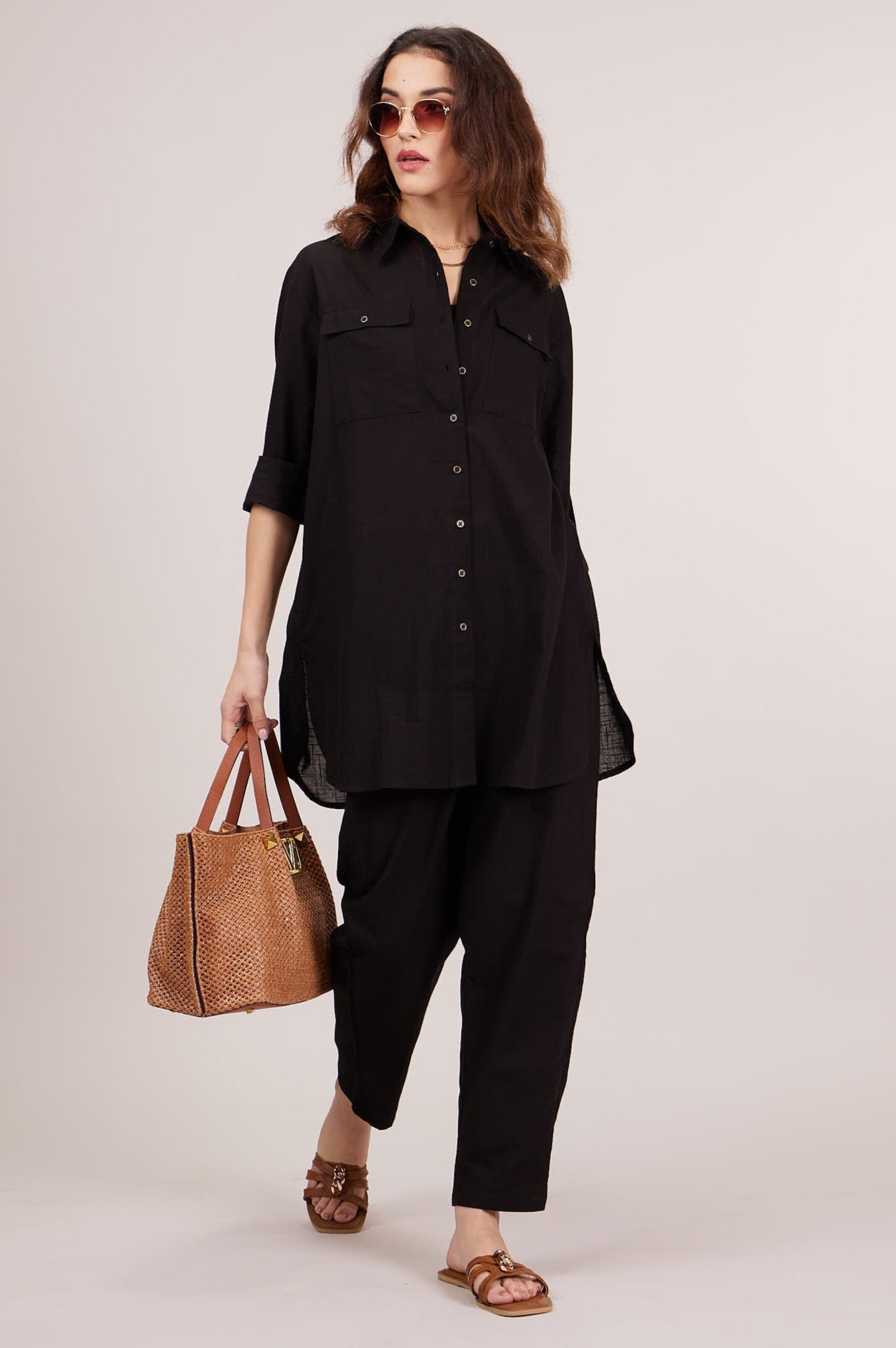 Miso Co-ord Set - Black