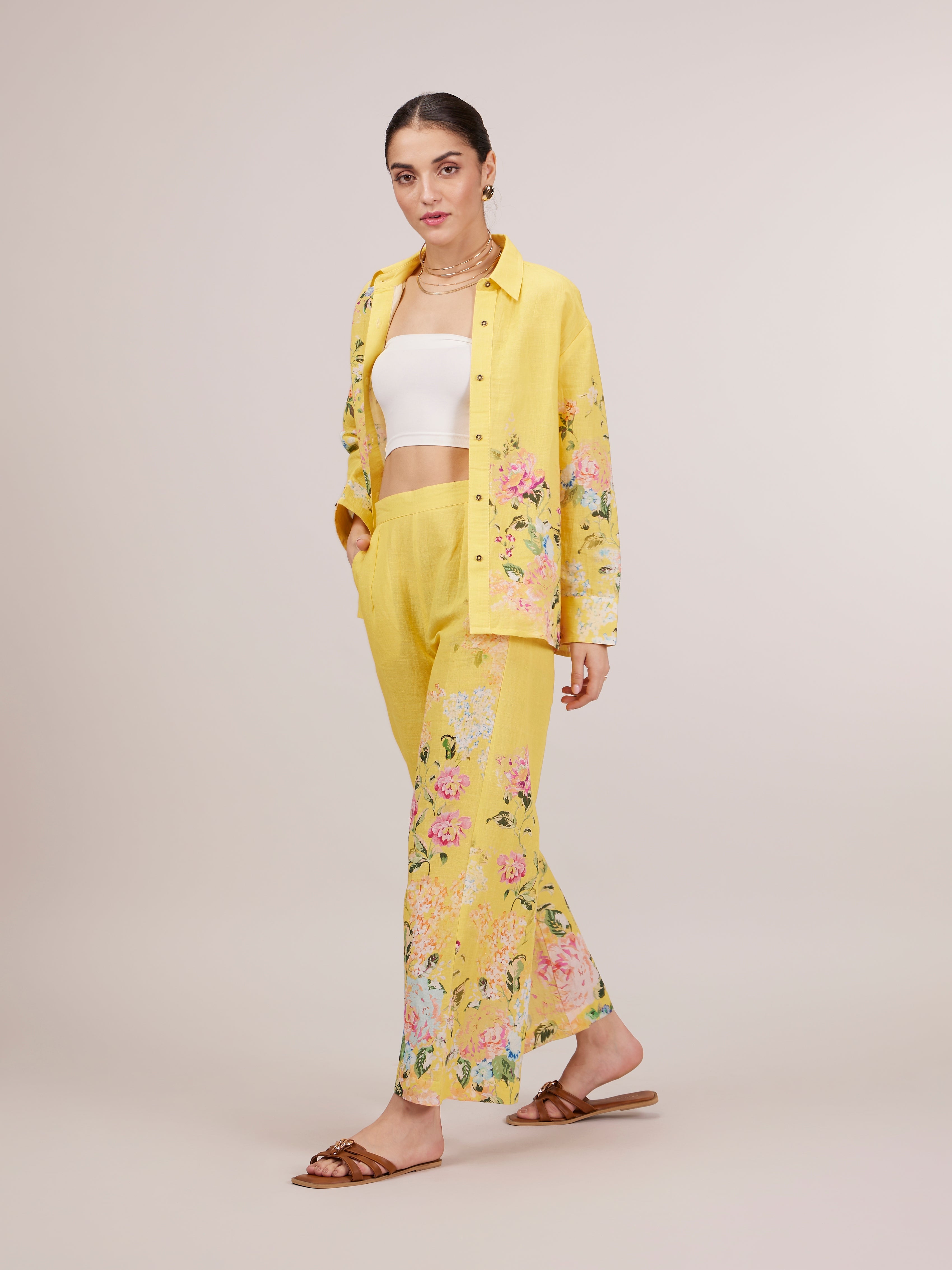 Vivienne Co-ord Set - Yellow